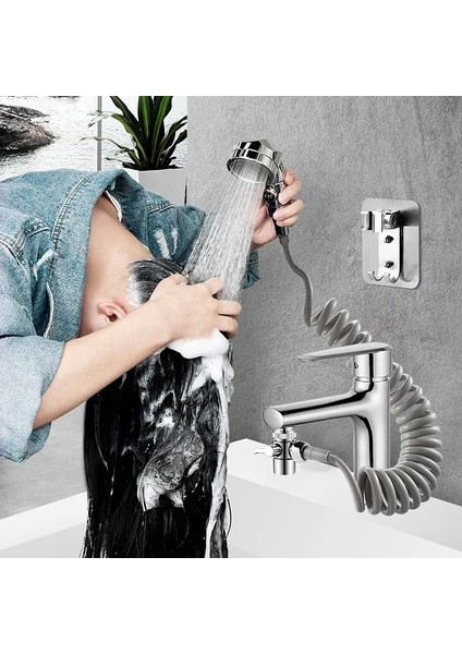 Anahtar Musluk Adaptörü Mutfak Lavabo Yönlendirici Yönlendirici Savak Musluk Konektörü Tuvalet Duş Ev Mutfak Banyo Aksesuarları (Yurt Dışından)