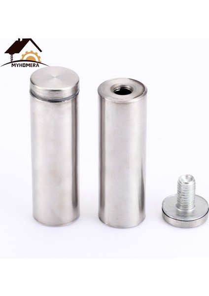 [sıcak] Myhomera 2 Adet 12MM Reklam Çivisi Cam Bağlantı Elemanları Paslanmaz Çelik Akrilik Reklam Standoffs Pin Billboard Sabitleme Vidaları (Yurt Dışından) fiyatları