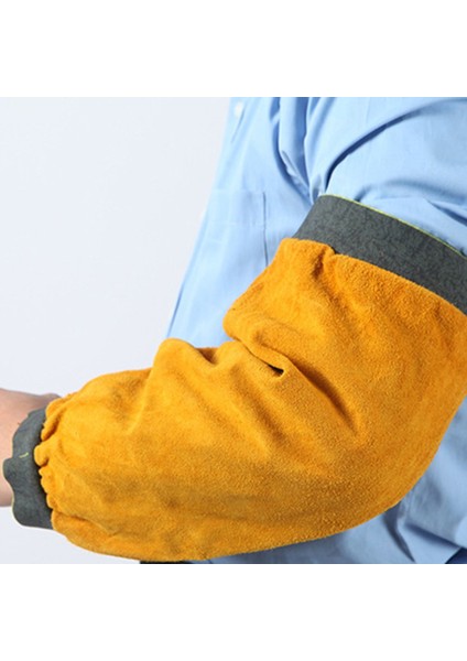 Kaynak Kirlenme Önleyici, Yağa Dayanıklı Asit ve Alkali Dirençli Sığır Derisi Kılıflar - Turuncu Sarı (Yurt Dışından) fiyatları