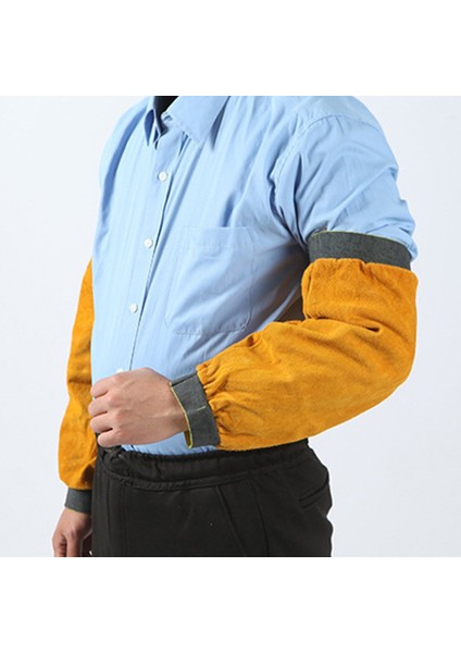 Kaynak Kirlenme Önleyici, Yağa Dayanıklı Asit ve Alkali Dirençli Sığır Derisi Kılıflar - Turuncu Sarı (Yurt Dışından) modelleri