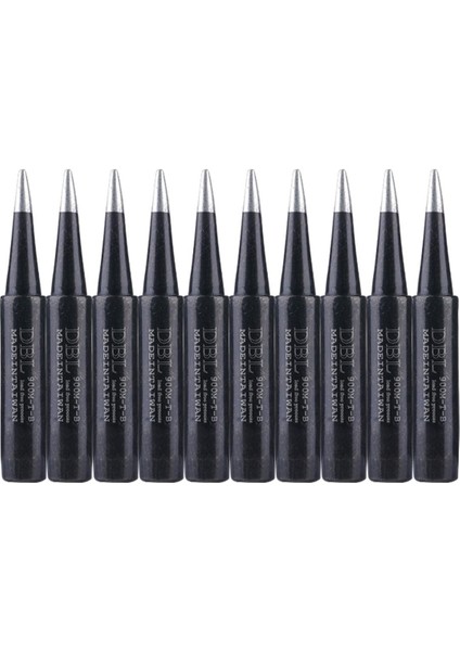 10 Adet/grup 900M-TB Havya Ucu Siyah Metal Kurşunsuz Kaynak Ipuçları Hakko 936 Lehimleme Istasyonu Tamir Araçları (Yurt Dışından)