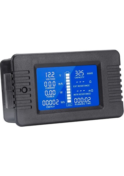 LCD Ekran Dc Pil Monitör Ölçer 0-200V Voltmetre Ampermetre Rengi: Resim Gösterisi Olarak (Yurt Dışından) fırsatları