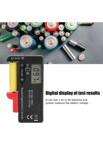 BT-168 Pro Kapasite Test Cihazı Aa 1.5V 9V Için Dijital Pil Hücresi (Yurt Dışından) modelleri