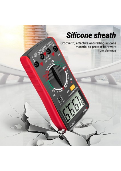 Otomatik Aralığı Dijital Multimetre Ac/dc Gerilim Ölçer Ampermetre Ohmmetre Voltmetre Multitester Diyot Direnç Kapasite Ölçer (Yurt Dışından) indirimleri