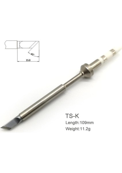 TS100 Mini Havya Ucu Havya Yedek Ipuçları K Ku Bc2 C4 D24 B2 I Ils C1 JL02 Kurşunsuz Kaynak Aksesuarları (Yurt Dışından)