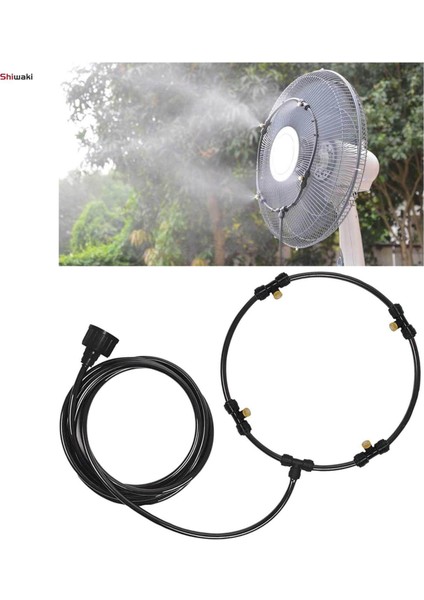 Serin Veranda Esintisi Su Mister Sprey 18 Inç Için Dış Mekan Sisleme Fanı Kiti (Yurt Dışından) fırsatları