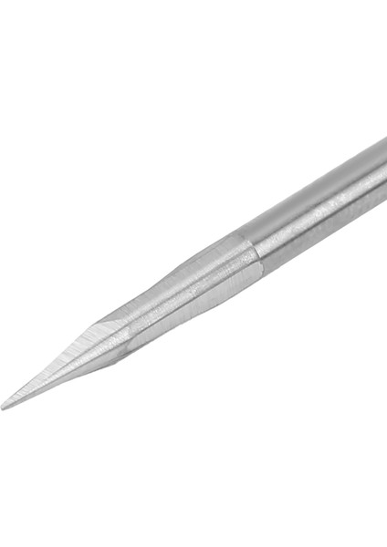 Qiba Tan 10 Adet V Şekilli Oyma Kesici 3.175 Saplı 2 Flüt Çimentolu Karbür Gravür Ucu (Yurt Dışından) fırsatları