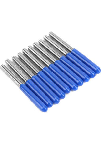 Qiba Tan 10 Adet V Şekilli Oyma Kesici 3.175 Saplı 2 Flüt Çimentolu Karbür Gravür Ucu (Yurt Dışından) indirimleri