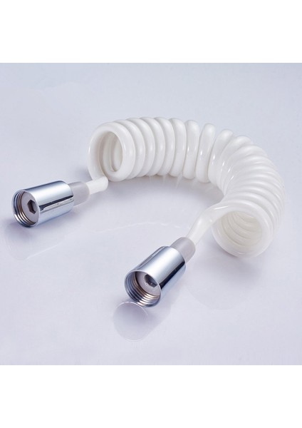 Bakır Kapaklı Duş Köpüğü Bide Yaylı Hortum Esnek Duş Hortumu Duş Başlığı - Beyaz (Yurt Dışından) fiyatları