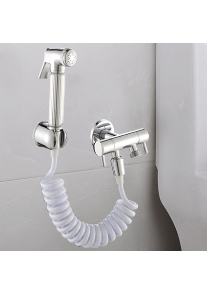 Bakır Kapaklı Duş Köpüğü Bide Yaylı Hortum Esnek Duş Hortumu Duş Başlığı - Beyaz (Yurt Dışından) fırsatları
