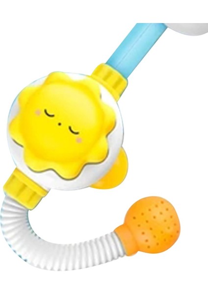 Sevimli Fil Bebek Banyo Duş Başlığı Çocuk Banyo Oyuncakları Manuel Ayçiçeği Duş Bebek Banyosu Su Spreyi Erkekler ve Kızlar Için-Sarı Bulut Duş (Yurt Dışından) modelleri