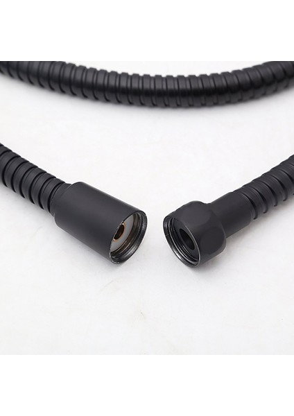 Siyah Duş Hortumu 150CM Paslanmaz Çelik Duş Borusu Esnek Altın Banyo Hortumu Sıhhi Tesisat Parlak (Yurt Dışından) modelleri