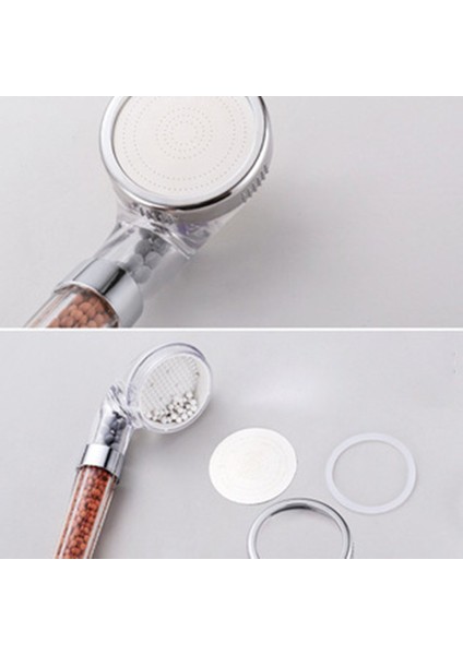 Su Terapisi Spa Duş Yüksek Basınç Filtresi Su Tasarruflu Yağmur Duş Başlığı-Gümüş (Yurt Dışından) fiyatları