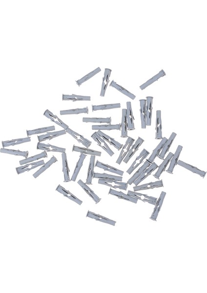 50 Adet Naylon Alçıpan Alçıpan Duvar Fişi Pencere Kapı Çerçevesi Beton M6X35 (Yurt Dışından)