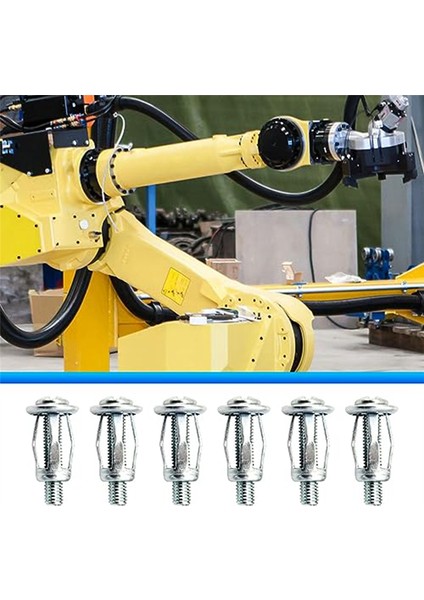 80 Pcs Genişleme Vidası Petal Somun Gümüş Petal Şekli Metal Somun Kurulum Plakaları Için (Yurt Dışından) fırsatları