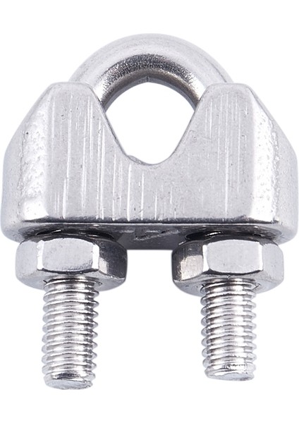 4 Adet Paslanmaz Çelik Kablo Klipsi Eyer 5/32 Inç 4mm Tel Halatlar Için (Yurt Dışından) fırsatları