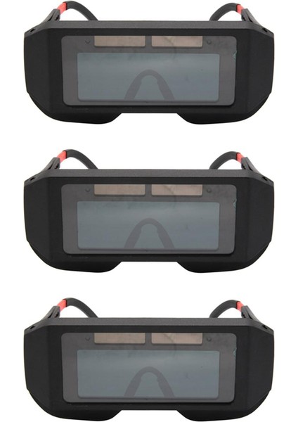 Zoroom 3x Güneş Otomatik Karartma Kaynak Koruyucu Maske Kaynakçı Gözlük Kaynak Kapağı (Yurt Dışından)