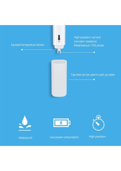 Lala Xiaomi Mı Tds Test Cihazı Dijital Su Saflık Ölçer Algılama Ölçü Kalemi (Yurt Dışından) modelleri