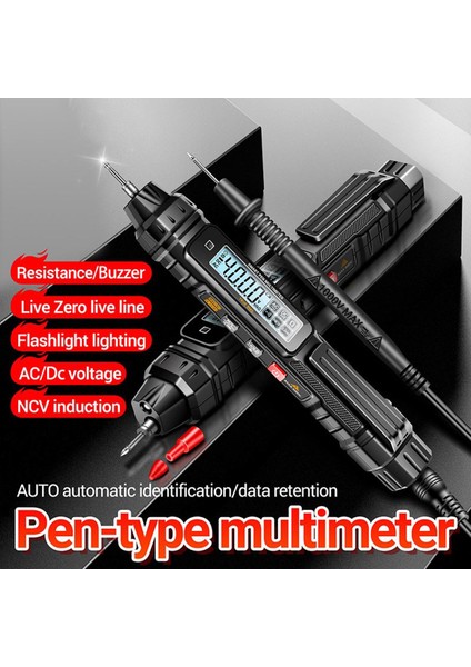 Aneng Kalem Dijital Multimetre A3005 Ac/dc Gerilim Ölçer Test Cihazı Nvc Indüksiyon Direnci Voltmetre Algılama Aracı (Yurt Dışından)