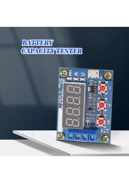 ZB2L3 Pil Test Cihazı LED Dijital Ekran 18650 Lityum Pil Güç Kaynağı Test Direnci Kurşun-Asit Kapasitesi (Yurt Dışından) fiyatları
