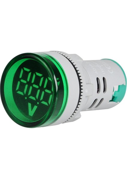 22MM LED Dijital Ekran Ölçer Volt Gerilim Ölçer Göstergesi Sinyal Lambası Voltmetre Işıkları Test Cihazı Combo Ölçüm Aralığı 60-500 V Ac (Yurt Dışından) fiyatları