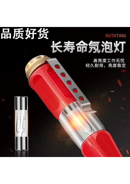 Parlak Kalem Gün Boyu Kullanılabilir Neon Kabarcık Test Kalemi Tornavida Tek Kelimelik Test Kalemi Elektrikçi Test Elektrik (Yurt Dışından) fırsatları