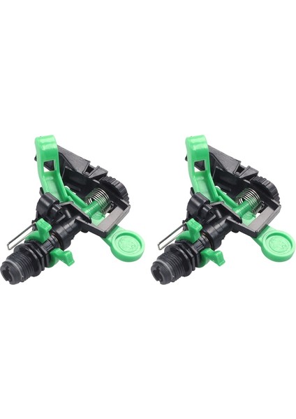 2x Bahçe Çim Sulama Araçları Dayanıklı Bahçe Sprinkler Döner Püskürtme Memesi Bitki Sulama Damlatıcılar Yağmurlama (Yurt Dışından) indirimleri