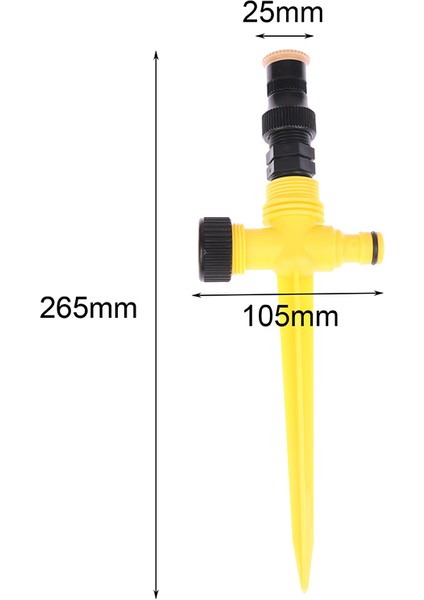 Adet 360° Döndürme Otomatik Sulama Sistemi Bahçe Çim Ayarlanabilir Yağmurlama Güneş Işığı Süper Mağaza (Yurt Dışından) indirimleri