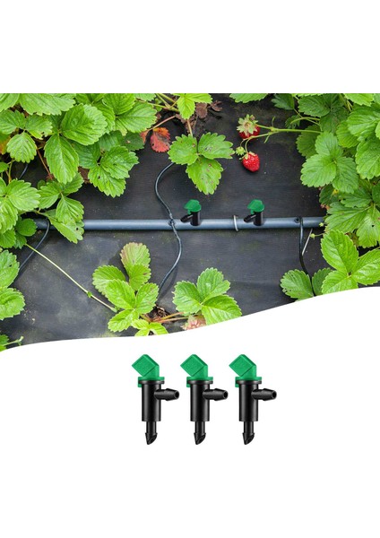 60 Parça 4gph Çıkarılabilir Damla Yağmurlama Sulama Damla Verici Bahçe Bayrağı Sulama Damlatıcı, Ağaçlar ve Çalılar Için (Yurt Dışından) fırsatları