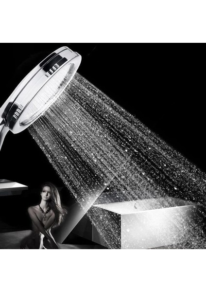 Adet Çok Fonksiyonlu Su Tasarruflu Duş Başlığı Yüksek Basınçlı Abs Yağmur Duş Başlığı Püskürtme Memesi Ev Banyo Aksesuarları (Yurt Dışından) indirimleri