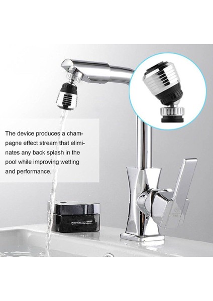 360 Döndürülebilir Döner Su Tasarrufu Musluğu Havalandırıcı Musluk Memesi Filtre Mutfak (Yurt Dışından) fırsatları