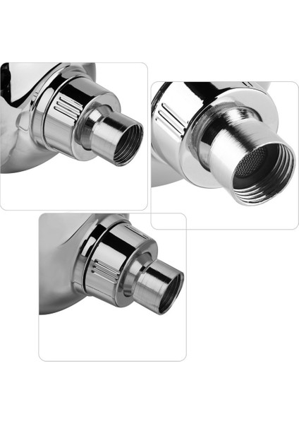 Dayanıklı LED Işıklı Duş Başlıkları 7 Renk Değişen Musluk Banyo Duş Başlığı-Gümüş (Yurt Dışından) fırsatları