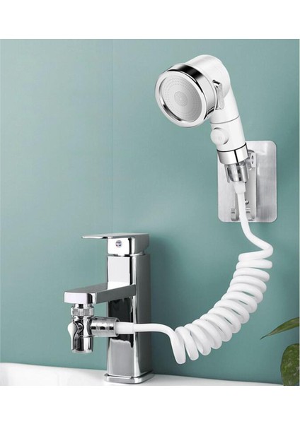 Banyo Mini Şampuan Duş Başlığı Seti Musluk Lavabo Duş Başlığı Stil 1 (Yurt Dışından) modelleri