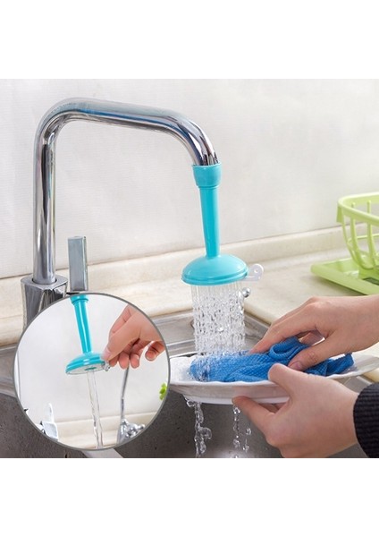 Adet Musluk Sıçrama Su Tasarruflu Duş Banyosu Ayarlanabilir Vana Filtresi Su Tasarruf Cihazları, Küçük Boyut: 6,5 x 10,5cm, 17MM Çaplı Yuvarlak Musluklar Için Uygun (Yurt Dışından)