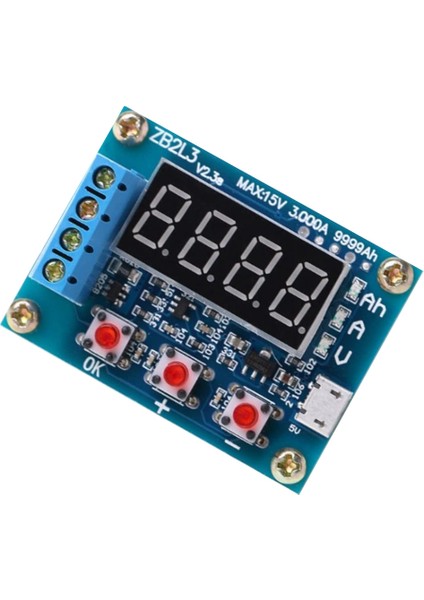 1.2V-12V Pil Kapasitesi Ölçer Deşarj Test Cihazı Analizörü 18650 (Yurt Dışından)