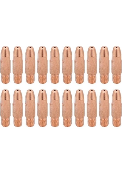 20 Adet 24KD Iletişim Ipuçları Mıg Torch Sarf Malzemeleri Mıg Mag Kaynak Torch Kaynak Ucu 0.8mm (Yurt Dışından) modelleri