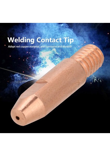 20 Adet 24KD Iletişim Ipuçları Mıg Torch Sarf Malzemeleri Mıg Mag Kaynak Torch Kaynak Ucu 0.8mm (Yurt Dışından) fırsatları