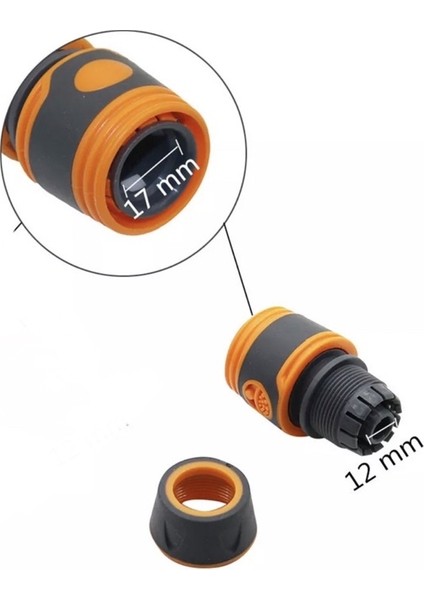 Bağlayıcı 1/2 Inç 1/2 Inç Hortum Hızlı Bağlantı Boru Bağlantı Adaptörü Nakit Yıkama Bahçe Sulama Için | Ürün Kodu 2.007.0537 | YL-11109 (Yurt Dışından) modelleri