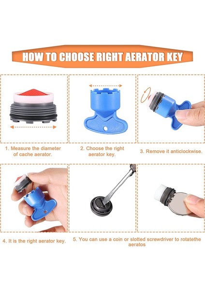 Musluk Havalandırıcı Akış-1 Set x Önbellek Havalandırıcılar-… (Yurt Dışından) modelleri