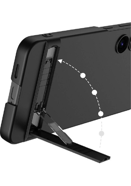 Samsung Galaxy S24 Plus Kılıf Kamera Korumalı Mat Görünümlü Ultra Ince Yapılı Standlı Kapak (Z-S-Ays) modelleri