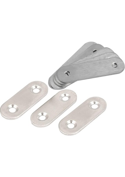 Eıtgzwas 2020 10 Adet Düz Tamir Plakaları Tamir Sabitleme Birleştirme Braketleri 40X15MM ve 5 Adet 60MM x 16MM Düz Tamir Birleştirme Tamir Düz Plaka Braketi (Yurt Dışından)