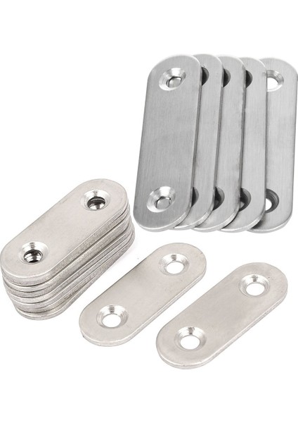 Eıtgzwas 2020 10 Adet Düz Tamir Plakaları Tamir Sabitleme Birleştirme Braketleri 40X15MM ve 5 Adet 60MM x 16MM Düz Tamir Birleştirme Tamir Düz Plaka Braketi (Yurt Dışından) modelleri