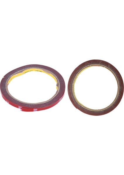 Adet 3 Metre Güçlü Kalıcı Çift Taraflı Süper Yapışkan Köpük Bant Rulosu Araç Araba Için, Kırmızı 6 mm x 3 Metre ve Kırmızı 10 mm x 3 Metre (Yurt Dışından) modelleri