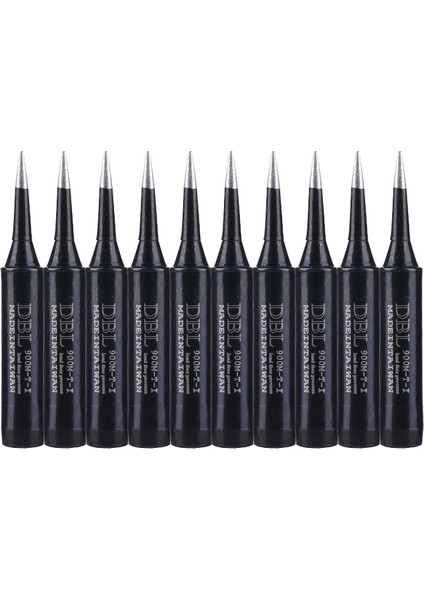 10 Adet/grup 900M-TI Kurşunsuz Lehimleme Ucu Siyah Metal Havya Kaynak Ipuçları Bga Lehimleme Istasyonu Tamir Araçları (Yurt Dışından) fiyatları