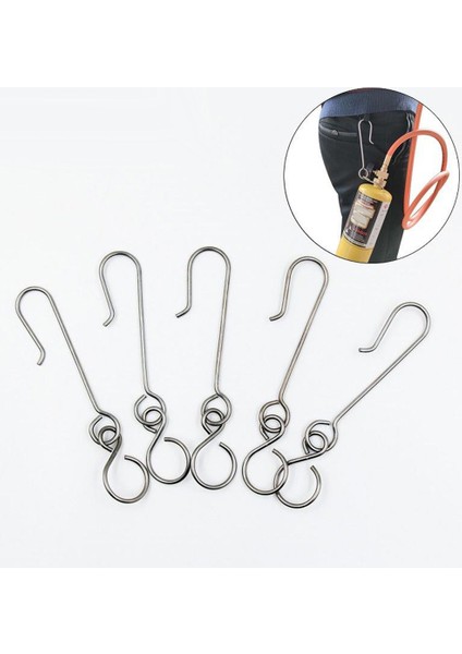 Paslanmaz Çelik Kaynak Gazı Şişesi Kemer Kancası El Mapp Propan Şişe Klipsi (Yurt Dışından) modelleri