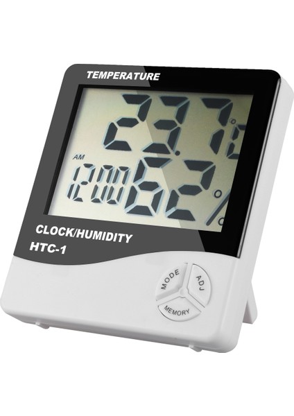Elektronik Sıcaklık Higrometresi-1 * Termometre 1 * Ingilizce Kullanım Kılavuzu-Siyah&beyaz (Yurt Dışından) modelleri