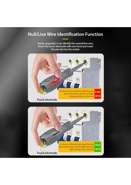 Gerilim Test Cihazı Kalem Düz Tornavida Çapraz Tornavida Test Kalemi 200-500 V Temassız Endüktif Test Kalemi Elektrikçi (Yurt Dışından) fiyatları
