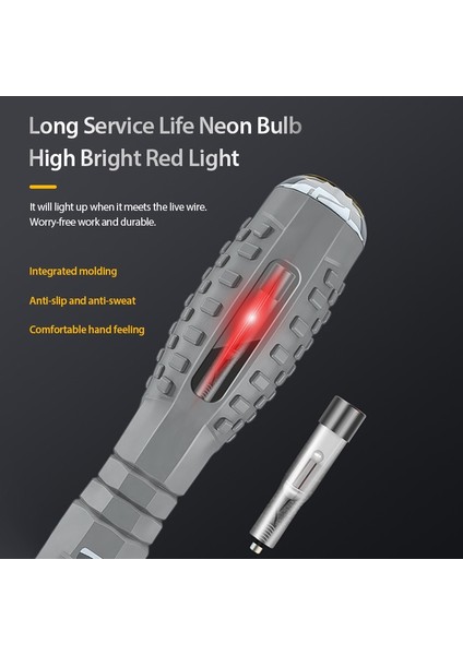 Gerilim Test Cihazı Kalem Düz Tornavida Çapraz Tornavida Test Kalemi 200-500 V Temassız Endüktif Test Kalemi Elektrikçi (Yurt Dışından) indirimleri