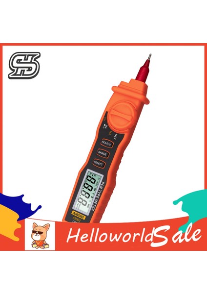 Helloworld Taşınabilir Multimetre Akıllı Yüksek Netlikte Dijital Multimetre (Yurt Dışından)