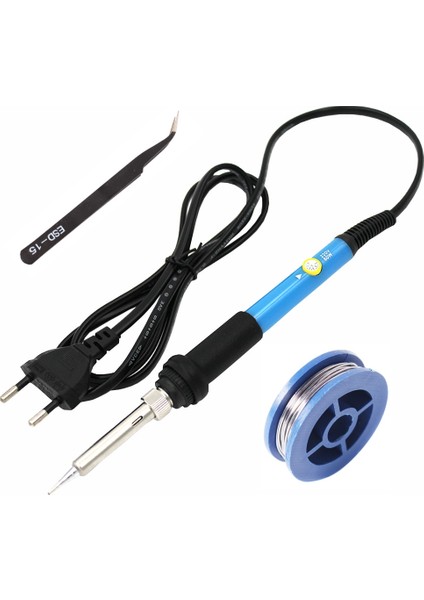 Ayarlanabilir Sıcaklık Havya Kiti 220V 60W/80W LCD Ekran Havya Tamir Demir Istasyonu Kaynak Aracı Aksesuarları (Yurt Dışından) fırsatları